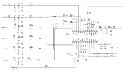 Schaltungsauszug zum "Allesknner" Audio Eingangs-IC pt2314 [ PHILIPS Schaltplan]