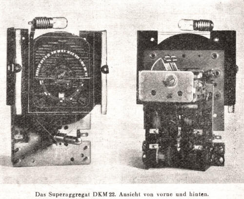 RKF STUZZI Wien, Spulenaggregat DKM 22 aus 1949