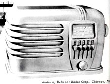 Belmont 636 Automatic Tuning Radio