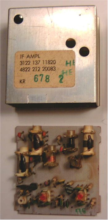 Philips K9 Volltransistorfarbfernsehchassis Bild-ZF Modul