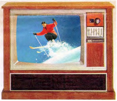 In den USA auch als Low-Boy bezeichnet am Beispiel der ersten australischen Farbfernsehgerätegeneration mit dem AWA TV