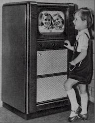 1951 Kreft Weltfunk Morgana Fernseher