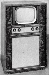 1951 Lorenz Weltspiegel 52S Fernseher