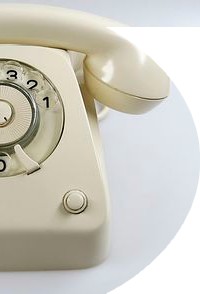 Halbes Telefon - Halber Telefonanschluß 1970