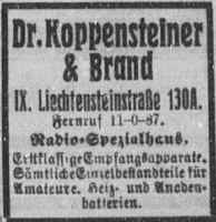 A_Koppensteiner_1924_Advert