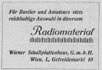 A_Wiener Schallplattenhaus_1946_Advert